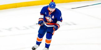 Bo Horvat Named Islanders Captain, Replacing Anders Lee Bo Horvat Islanders captain celebrates a goal at UBS Arena