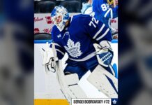 Bobrovsky Leafs Debut: Matthews Calls Him an ‘Absolute Treat’ Sergei Bobrovsky Toronto Maple Leafs preseason debut vs Canadiens Scotiabank Arena