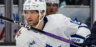 Jarnkrok on Berube Scratch: ‘It Was a Little Weird’ Calle Jarnkrok Toronto Maple Leafs Craig Berube healthy scratch