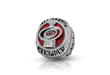 Hurricanes Unveil Stanley Cup Championship Ring Carolina Hurricanes 2026 Stanley Cup championship ring with diamonds and rubies