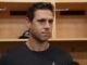 Casey DeSmith Extension: Stars Lock Up Oettinger’s Backup Dallas Stars goaltender Casey DeSmith speaks to reporters in the Stars locker room