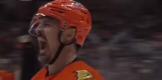 Kreider Bonuses: 40 Goals Is Worth $500K in Montreal Chris Kreider celebrates a goal for the Anaheim Ducks before signing his Montreal Canadiens contract
