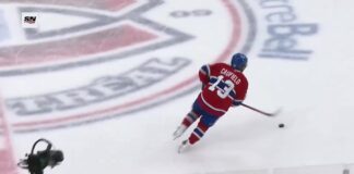 Cole Caufield Overtime Winner Caps Canadiens Preseason Sweep Cole Caufield carries the puck through center ice at Bell Centre during the Canadiens preseason opener against the Maple Leafs