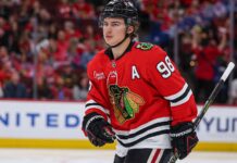 Connor Bedard Named Blackhawks Captain, 37th in Team History Connor Bedard Chicago Blackhawks captain United Center 2026