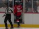 Andrew Cristall Ejection: Cross-Check to McDonald’s Face Andrew Cristall skates off the ice after his ejection from the Capitals preseason game against the Flyers at Giant Center in Hershey
