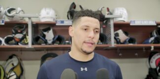 Dakota Joshua Injury: Leafs Winger Iffy for Opening Night Toronto Maple Leafs forward Dakota Joshua speaks to the media at his locker room stall