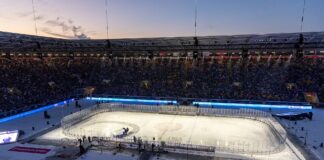 NHL Germany Games: DEL Boss Says Nobody Consulted Them A packed Rudolf-Harbig-Stadion in Dresden hosts the DEL Winter Game 2026 between the Dresdner Eisloewen and Eisbaeren Berlin