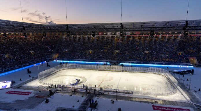 NHL Germany Games: DEL Boss Says Nobody Consulted Them A packed Rudolf-Harbig-Stadion in Dresden hosts the DEL Winter Game 2026 between the Dresdner Eisloewen and Eisbaeren Berlin
