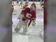 Flames EBUG Signing: Dusty Nickel Gets a Full-Time NHL Job Dusty Nickel in Calgary Flames goalie gear during warmups as the Flames name him their full-time emergency backup goaltender EBUG for 2026-27