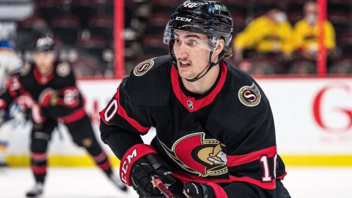 Alex Formenton Oilers signing Alex Formenton skates with the Ottawa Senators before signing with the Edmonton Oilers