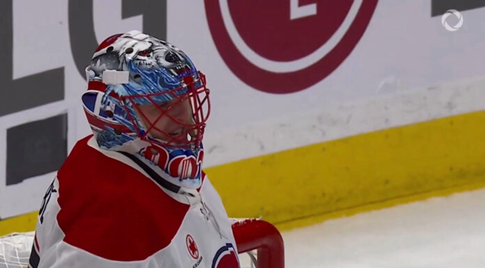Canadiens Spoil Leafs Home Opener in McKenna’s NHL Debut Jakub Dobes Montreal Canadiens goalie after 3-2 win over Toronto Maple Leafs in season opener