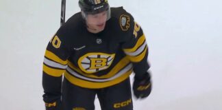 JJ Peterka Goal: Filthy First Bruins Tally Sinks Rangers JJ Peterka celebrates his first goal with the Boston Bruins against the New York Rangers on opening night at TD Garden