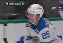 Blues Trade Rumors: Friedman Says They Have Depth to Spare St. Louis Blues forward Jonatan Berggren on the bench during a preseason game in Dallas