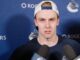 Lekkerimaki Contract Year: ‘Not Big Enough or Fast Enough’ Jonathan Lekkerimaki speaks to media after a Vancouver Canucks game during the 2025-26 season
