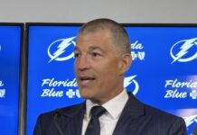Yanni Gourde Injury: Lightning Center Out Until December Lightning general manager Julien BriseBois speaks at Tampa Bay media day on September 16, 2026