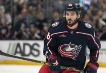 Marchenko Trade: Maple Leafs, Blue Jackets in ‘Deep’ Talks Columbus Blue Jackets right wing Kirill Marchenko #86 looks on during a game at Nationwide Arena