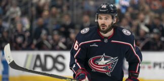 Marchenko Trade: Maple Leafs, Blue Jackets in ‘Deep’ Talks Columbus Blue Jackets right wing Kirill Marchenko #86 looks on during a game at Nationwide Arena