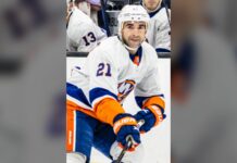 Kyle Palmieri Injury Return: Darche Says He’s ‘Fully Healthy’ Kyle Palmieri New York Islanders injury return ACL fully healthy training camp