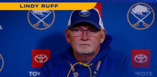 Samuelsson Injury: Sabres Blueliner Week-to-Week Buffalo Sabres head coach Lindy Ruff speaks at a training camp press conference
