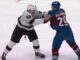 Nathan MacKinnon Fight: Avs Star Drops Kings’ Brandt Clarke Avalanche center Nathan MacKinnon fights Kings defenseman Brandt Clarke in the 2026-27 season opener at Ball Arena