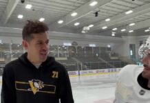 Malkin, Pirates’ Horwitz Team Up in Viral Practice Video Evgeni Malkin and Spencer Horwitz skate together at Penguins practice facility