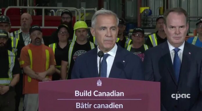 Mark Carney Trolls Maple Leafs Over Stanley Cup Drought Prime Minister Mark Carney speaks about the Toronto Maple Leafs Stanley Cup drought during a Via Rail announcement in Thunder Bay
