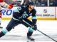Beniers on Robertson Trade Snub: ‘We Don’t Want You, Anyway’ Matty Beniers skates with the puck for the Seattle Kraken against the Calgary Flames