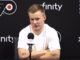 Michkov Weight Loss: 30 Pounds Lighter at Flyers Camp Matvei Michkov speaks in English at Philadelphia Flyers training camp media availability