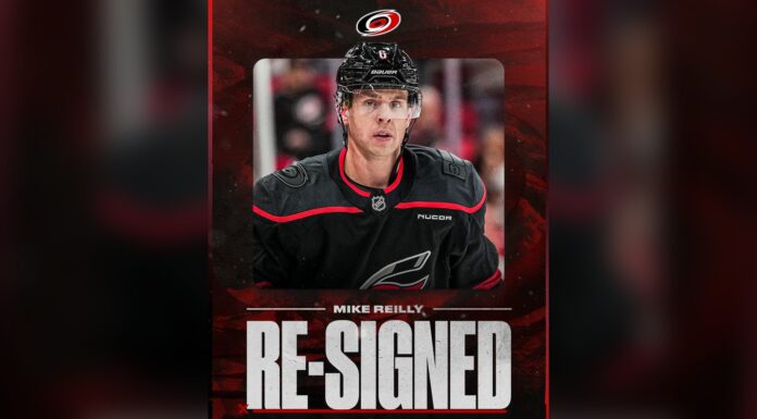Mike Reilly Signing: Hurricanes Bring Back No. 7 Defenseman Mike Reilly Carolina Hurricanes signing 2026 defenseman one-year contract