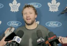 Morgan Rielly Trade Rumors: ‘I Just Love This Team’ Morgan Rielly speaks to reporters at Toronto Maple Leafs training camp