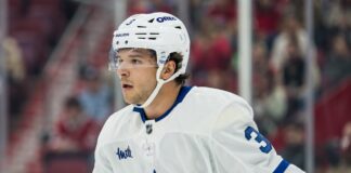 Blankenburg Signing: Maple Leafs Ink PTO Defenseman Nick Blankenburg skates for the Toronto Maple Leafs during a preseason game against the Montreal Canadiens