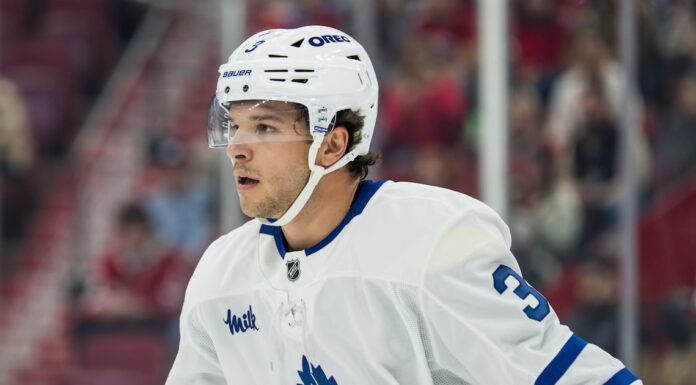 Blankenburg Signing: Maple Leafs Ink PTO Defenseman Nick Blankenburg skates for the Toronto Maple Leafs during a preseason game against the Montreal Canadiens