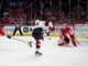 Hischier Extension: Why He Passed on 2027 Free Agency Nico Hischier of the New Jersey Devils shoots the puck past Capitals goalie Ilya Samsonov