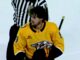 Wiesblatt Brothers Fight at Predators Camp Scrimmage Ozzy Wiesblatt skates off with an official after fighting his brother Oasiz during the Nashville Predators Gold Star Showcase intrasquad scrimmage in Clarksville