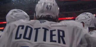 Paul Cotter OT Winner Beats Oilers Despite Bouchard Hat Trick Paul Cotter celebrates his overtime winner for the Vancouver Canucks against the Edmonton Oilers