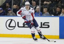 Pierre-Luc Dubois Injury Return: ‘He Wants to Make Some Noise’ Washington Capitals center Pierre-Luc Dubois looks to pass during an NHL game against the New York Rangers