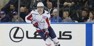 Pierre-Luc Dubois Injury Return: ‘He Wants to Make Some Noise’ Washington Capitals center Pierre-Luc Dubois looks to pass during an NHL game against the New York Rangers