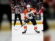 Martone on Flyers Hype: ‘I Like the High-Pressure Moments’ Porter Martone Flyers forward skating during his NHL debut at Capital One Arena
