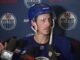 Nugent-Hopkins Injury: Babcock Says Day-to-Day Means Two Weeks Ryan Nugent-Hopkins Edmonton Oilers media scrum