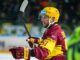 Ryan Spooner Retirement: Ex-Bruin Calls It a Career at 34 Ryan Spooner celebrates in an HK Dukla Trencin jersey during a Slovak Extraliga game before announcing his retirement