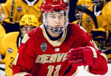 Samu Salminen Signing: Panthers Land Devils’ Lost Prospect Samu Salminen skates for the Denver Pioneers before signing an entry-level contract with the Florida Panthers