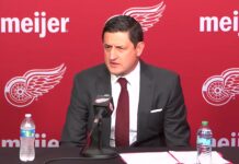 Red Wings Rebuild: Horcoff Says It’s ‘Out of the Question’ Red Wings interim general manager Shawn Horcoff speaks at a press conference at Little Caesars Arena