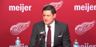 Red Wings Rebuild: Horcoff Says It’s ‘Out of the Question’ Red Wings interim general manager Shawn Horcoff speaks at a press conference at Little Caesars Arena