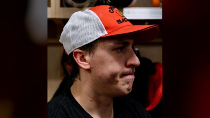 Teuvo Teravainen Blackhawks Teuvo Teravainen Chicago Blackhawks media availability healthy scratch
