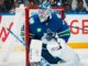 Thatcher Demko Injury Update: Canucks Eye Christmas Return Vancouver Canucks goalie Thatcher Demko in the net against the Winnipeg Jets at Rogers Arena