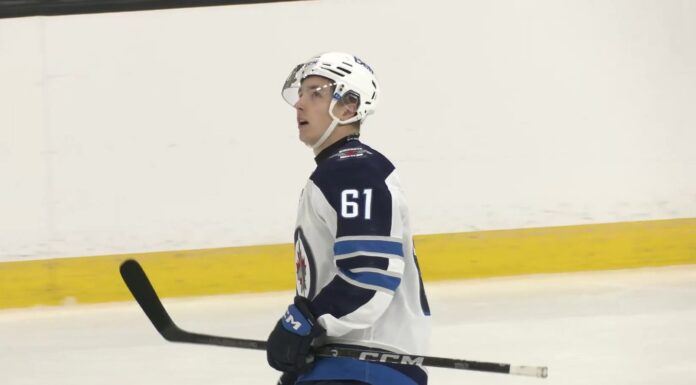 Viggo Bjorck Debut: Two Points in His First Jets Game Viggo Bjorck celebrates his first goal in a Winnipeg Jets jersey at the 2026 Prospect Challenge in Gatineau