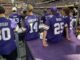 Kaprizov, Wild Teammates Lead Skol Chant at Vikings Game Kirill Kaprizov, Joel Eriksson Ek, Jonas Brodin and Jesper Wallstedt wear custom Vikings jerseys at U.S. Bank Stadium