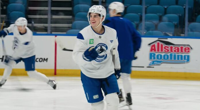 Zeev Buium Canucks eight-year contract extension 2026