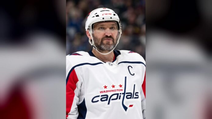 Alex Ovechkin Capitals ice time career low Washington Capitals captain Alex Ovechkin waits for a faceoff in a white road jersey