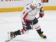 Ovechkin Retirement: Semin Says He’ll Break Gretzky’s Record Washington Capitals captain Alex Ovechkin takes a shot in a white road jersey against the Pittsburgh Penguins